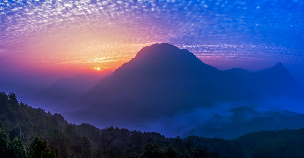 沙县富口镇大佑山自然风光