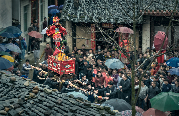 客家民俗庆丰年(组照5)-客家走古事.jpg 客家民俗庆丰年(组照5)-客家走古事.jpg