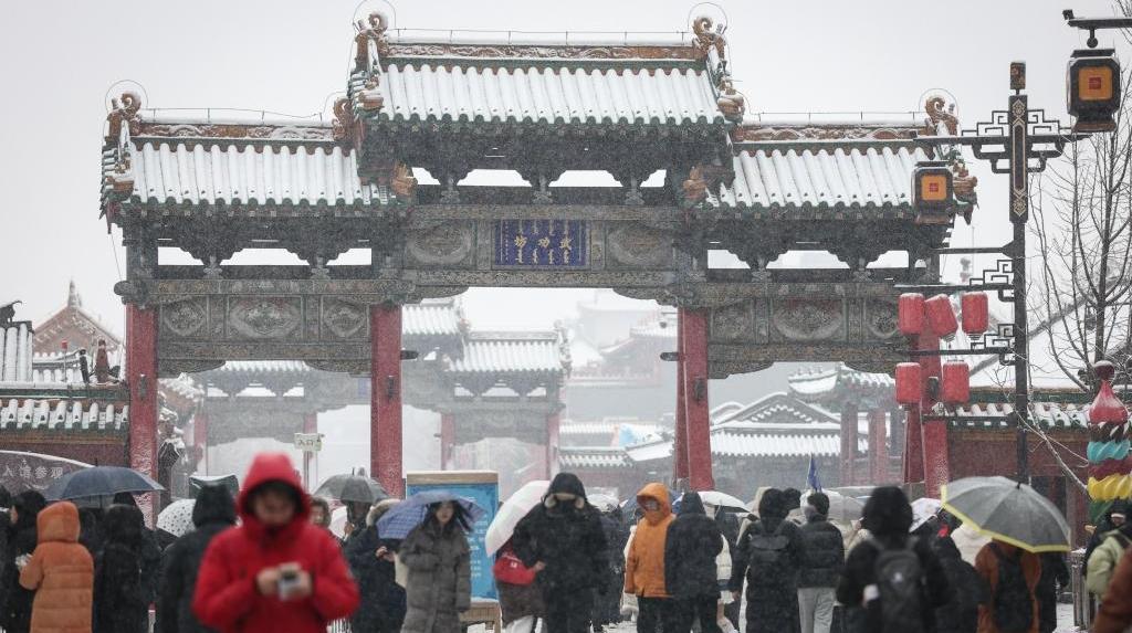 辽宁大范围降雪
